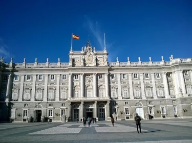 The Royal Palace of Madrid Chess Set